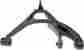15082976 06-10 522-479 Dorman Suspension Control Arm And Ball Joint Assembly Front Left Lower Fits H3