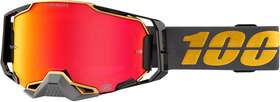 50003-00001 100% Armega Goggles Mirrored Lens Falcon 5 One Size
