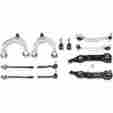 12810085 12-pc Aftermarket Replacement Front Right Left Side New Control Arm Tie Rod Ball Joint Suspension Kit