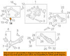 1360314006k Hyundai Oem Santa Fe Rear Control Arm Washer
