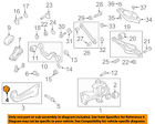 1k0505541d Audi Oem Rear