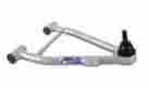 200010 Afco Racing Control Arms Front Lower Tubular Steel Silver Ford Pair