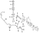 203-333-09-14 Mercedes-benz 2033330914 Genuine Oem