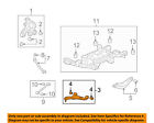 25755002 Gm Rear Upper Contol