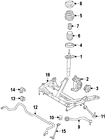 31-12-6-855-742 Bmw Genuine Oem Front Cntl Arm