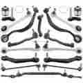 33321091687 3221 1141 Oe Quality Replacement New 20 Piece Front Rear Suspension Repair Control Arm Kit Bmw E38