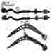 Es3637a 325is Dlz 6pcs Complete Front Lower Control Arm Tie Rod Ends For Bmw 318i 318is 325i K80531 K80532 Es3638a