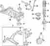 3c0-407-151-g 3c0407151g Volkswagen Genuine Oem Lower Cntrl Arm
