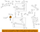 420501429e Audi Oem Rear Bracket Left