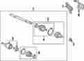 44306-tz5-a12 44306tz5a12 Honda Acura Genuine Oem Axle Assy