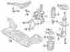 4656730an Cruiser Neon Mopar Chrysler Dodge Genuine 2001-2010 Control Arm
