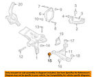 4764453aa Mopar Chrysler Oem Front