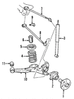 48770-42010 Toyota 4877042010 Genuine Oem Upper Cntrl Arm