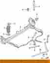 5006148aa Mopar Chrysler Oem 08-10 Pt Cruiser Rear Suspension-bracket