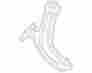 54500-4ba0a Rogue Nissan Genuine 2014-2016 Lower Control Arm
