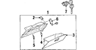55054-aa020 Toyota 55054aa020 Genuine Oem