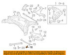 55226ja01c Nissan Oem Rear Control Arm Bolt