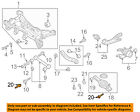 552603k100 Hyundai Oem Sonata Rear Control Arm Bolt