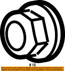 6102251aa Mopar Chrysler Oem Rear Control Arm Nut