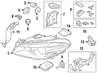 63-11-7-343-905 Bmw 63117343905 Genuine Oem