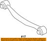 68263732aa Mopar Jeep Chrysler Oem Grand Cherokee Rear Arm Right