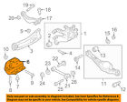 7t4z5a758a Ford Oem Rear Suspension-bracket