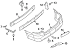 85211-3sh0a Nissan 852113sh0a Genuine Oem