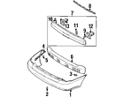 86641-3c000 Kia Genuine Oem Stay