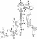 8k0-407-509-n 8k0407509n Audi Genuine Oem Rr Upr Cntl Arm