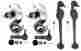 Lw-susppk00481 94-02 Prime Choice Auto Parts 6 Pc Suspension Kit For A Saturn With Lifetime Warranty 518514 Br930156k Ck5311 Ck5313 Dm15.43238rl