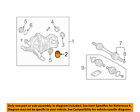 9480857 Volvo Oem Rear Bar Inner Bushing Right