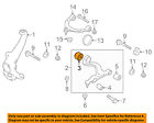 97034124521 Porsche Oem Front Control Arm Bushing