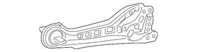 52371-stk-a00 Acura Genuine Trailing Arm