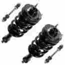 Am-2443972608 Am Autoparts 4 Piece Kit Shock Coil Spring Sway Bar End Link For Chevy Gmc Truck Suv New 25918049