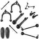 Am-4290720108 Am Autoparts 14 Piece Control Arm Inner Outer Tie Rod Ball Joint Sway Bar Link Suspension Kit 4782665ab