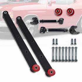 Ar38300 Amoracing Heavy Duty Rear Trailing Arms Upper And Lower Fit Chevelle Gm A Body 1968-1972