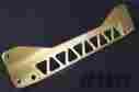 As-bwsc-0320gd Blackworks Racing Bwr Gold Rear Subframe Brace Acura Rsx 2002-2006 Dc5 Type S