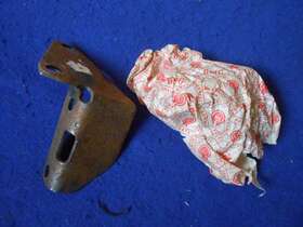 21a195 Bmc Nos Rh Rear Suspension Radius Arm Bracket Classic Mini Cooper