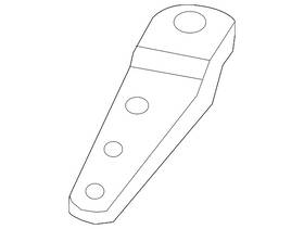 33-32-6-782-394 Bmw Genuine 2009-2015 - Radius Rod