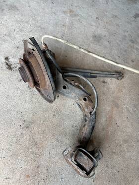 E36s081 Bmw E36 M3 Rear Right Passenger Trailing Control Arm Assembly Bearing Hub Brake