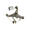 6w4z5a649zz C2c21162 C2c21164 6w4z5a649aa Euromarque Jaguar Rear Lower Control Arm Fluid Hydrabushes Bushings Left