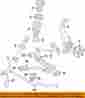 C2z21487 Jaguar Oem 13-15 Xf Lower Control Arm-front-rear Arm