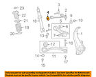 C2z3376 Jaguar Oem Xf Front Control Arm Nut
