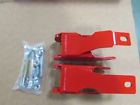 Cab005r Bmr Rear Lower Control Arm Relocation Brackets Red All