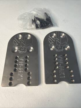 Custom Vwmk1 Vw Mk1 Rear Axle Drop Plates Golf Cabriolet Caddy Scirocco Rabbit Jetta