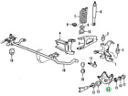 E4tz-3b095-b Motorcraft Ford Genuine Oem Super Duty Radius Arm Mount Bracket