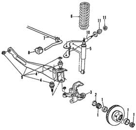 F57z-3a360-a Ford Genuine Radius Arm