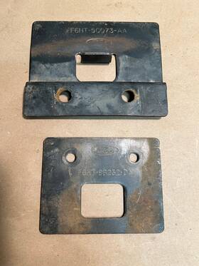 F6ht-5c073-aa Ford Sterling Catwalk Frame Sandwich Deckplate Brackets
