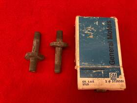 3758081 Gm Nos Corvette 2 Radius Arm Studs Impala Bel Air Ss 59 60 61 62 63 64