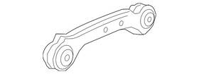 84309091 Gm Genuine Rear Driver Side Suspension Upper Lateral Link
